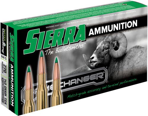 Sierra 270 Winchester 140gr - 20rd 10bx-cs Tgk Gamechanger