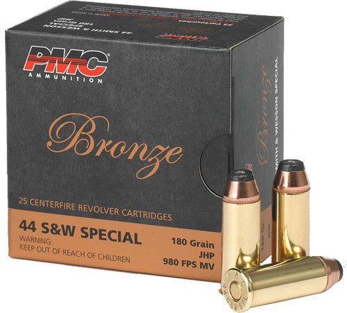 Pmc 44 S&w Special 180gr Jhp - 25rd 20bx/cs