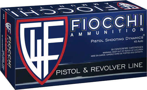 Fiocchi 45acp 230gr Fmj - 50rd 10bx-cs