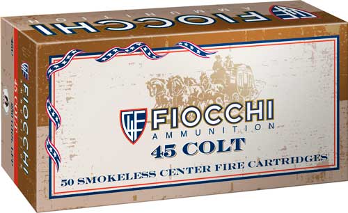 Fiocchi 45 Long Colt 250gr - 50rd 10bx/cs Lead Rn Fp