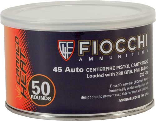 Fiocchi 45acp 230gr Jhp - 50rd 10bx-cs