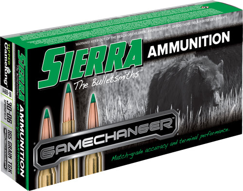 Sierra 30-06 165gr Tgk - 20rd 10bx-cs Gamechanger