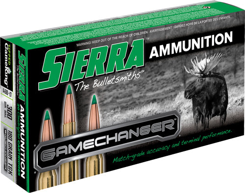 Sierra 300 Win Mag 180gr - Tgk Gamechanger 20rd 10bx/cs