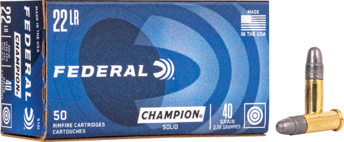 Federal Lightning 22lr 1240fps - 50rd 100bx-cs 40gr Lead-rn