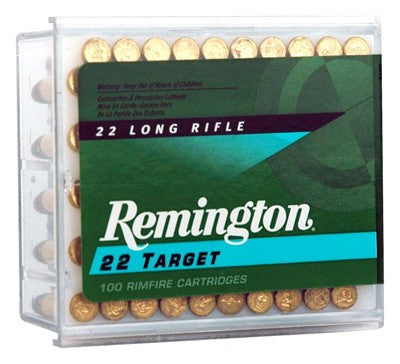 Remington 22 Lr Std Velocity - 100rd 50bx/cs Target 40gr Rn