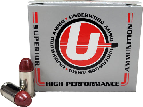 Underwood 380 Acp 100gr - 20rd 10bx-cs Hard Cast Fn