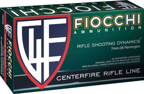 Fiocchi 7mm-08 Rem 139gr Psp - 20rd 10bx/cs