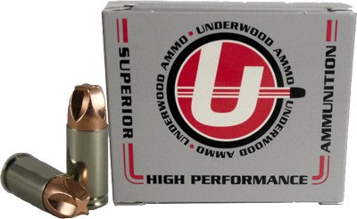 Underwood 9mm Luger +p+ 90gr - 20rd 10bx-cs Xtreme Defender