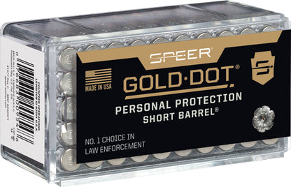 Speer Gold Dot 22 Wmr 40gr - Gdhp Short Bbl 50rd 40bx/cs