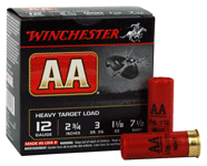 Winchester Aa Trgt 12ga 2.75" - Case Lot 1200fp 1-1-8oz #7.5