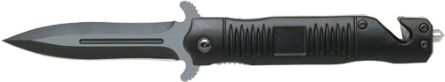 Abkt Black Stiletto Assisted - Opener 3.5" Blade W-breaker