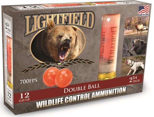 Lightfield 12ga 2.75" W-2 - 5rd 10bx-cs Rubber Balls