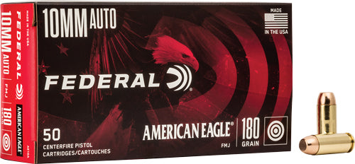 Federal Ae 10mm 180gr Fmj 50rd - 20bx-cs