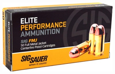 Sig 10mm Auto 180gr Fmj - 50rd 20bx-cs