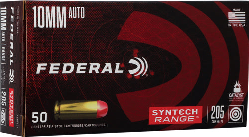 Federal Ae 10mm 205gr Total - Synthetic Range 50rd 10bx/cs