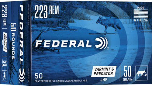 Federal Ae 223 Remington 55gr - 50rd 5bx-cs Jhp