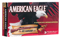 Federal Ae 30-06 M1 Garand - 20rd 10bx/cs Fmj 150gr
