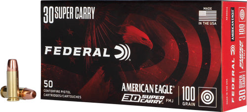 Federal Ae 30 Super Carry - 50rd 20bx-cs 100gr Fmj