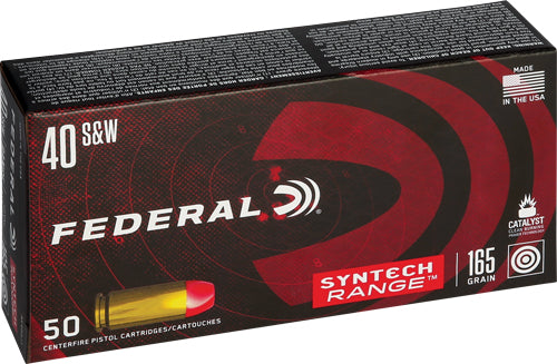 Federal Ae 40 Sw 165gr Total - Synthetic Jacket 50rd 10bx/cs