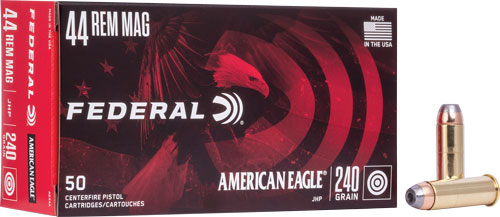 Federal Ae 44 Rem Mag 240gr - Jhp 50rd 20bx/cs