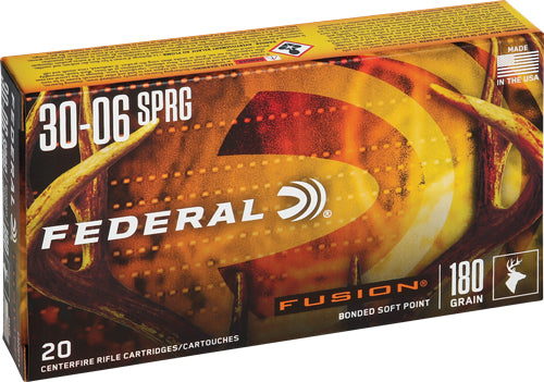 Federal Fusion 30-06 180gr - 20rd 10bx/cs Fusion