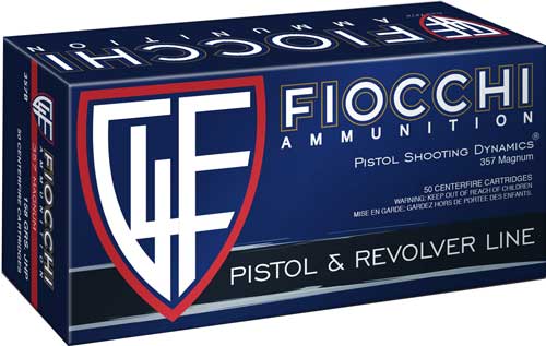 Fiocchi 357 Magnum 158gr Jhp - 50rd 20bx/cs