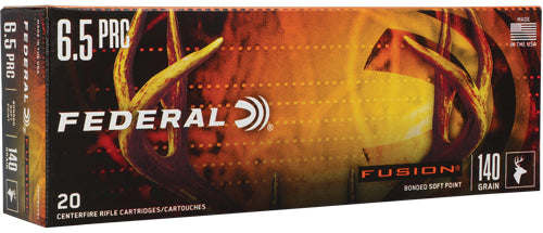 Federal Fusion 6.5prc - 20rd 10bx/cs 140gr Fusion 1