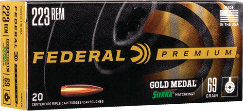 Federal Gold Medal 6.5cm 140gr - 20rd 10bx-cs Sierra Matchking