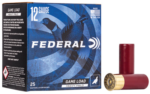 Federal Game Shok 12ga 2.75" - 25rd 10bx/cs 1 1/4oz #5