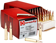 Hornady 223 Rem 55gr Sp - 50rd 10bx-cs
