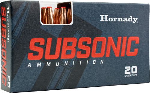 Hornady Subsonic 30-30 Win - 175gr Sub-x 20rd 10bx/cs