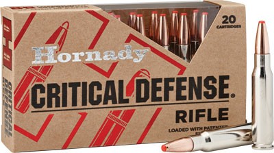 Hornady Critical Defense 155gr - 20rd 10bx-cs 308 Win Ftx