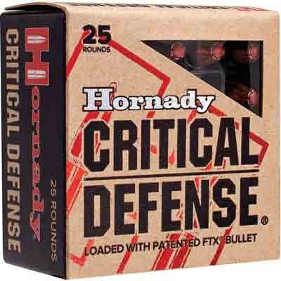 Hornady Critical Defense .30 - Carbine 110gr Ftx 25rd 10bx/cs