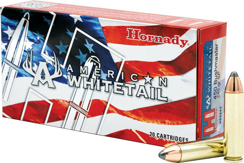 Hornady Whitetail 450 Bushmstr - 245gr I-lock 20rd 10bx/cs