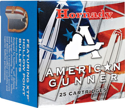 Hornady American Gunner 380acp - 25rd 10bx/cs 90gr Xtp