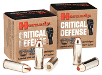 Hornady Critical Defense 45acp - 20rd 10bx-cs 185gr Ftx