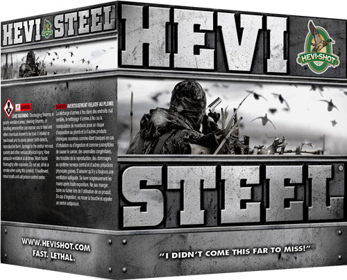 Hevi-shot Heavy Steel 12ga - 25rd 10bx-cs 2.75" 1-1-8oz #2