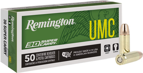 Remington Umc 30 Super Carry - 50rd 20bx-cs 100gr Fmj