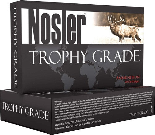 Nosler Trophy Grade 30 Nosler - 20rd 10bx/cs 180gr Accubond