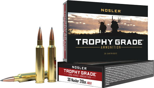 Nosler Trophy Grade Lr 30noslr - 210gr Ablr 20rd 10bx/cs