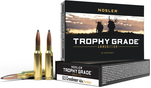 Nosler Trophy Grade 6.5cm - 20rd 10bx-cs 140gr Partition