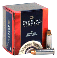 Federal Premium 38spcl+p 129gr - 20rd 25bx/cs Hydra-shok Jhp