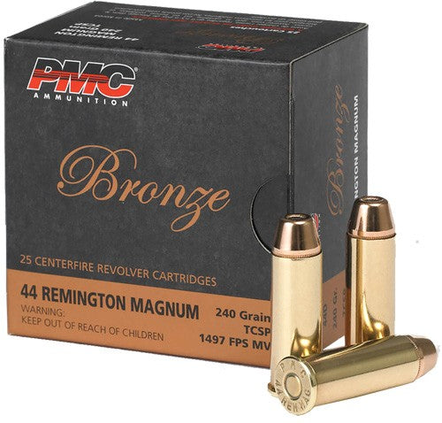 Pmc 44 Rem Mag 240gr Tcsp - 25rd 20bx/cs