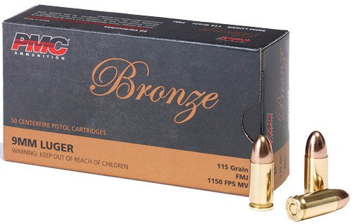 Pmc 9mm Luger 115gr Fmj - 50rd 20bx-cs