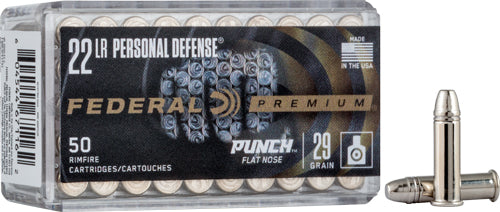 Federal 22lr Punch 29gr Fn - 50rd 100bx-cs