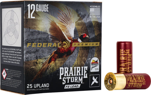 Federal Prairie Storm 12ga - 2.75" 1 1/4oz #4 25rd 10bx/cs