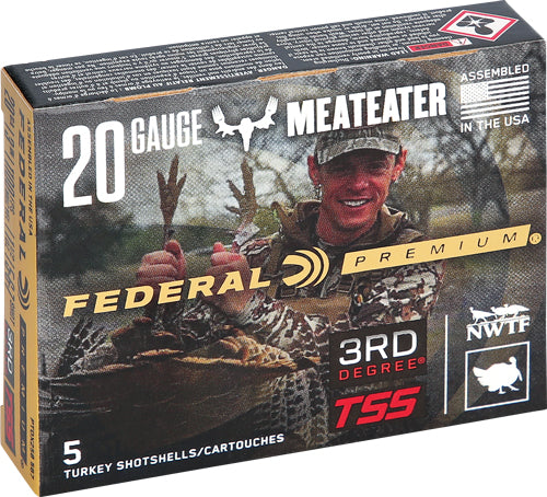 Federal Third Degree 20ga 3" - 5rd 10bx/cs 1 7/16oz #567 1