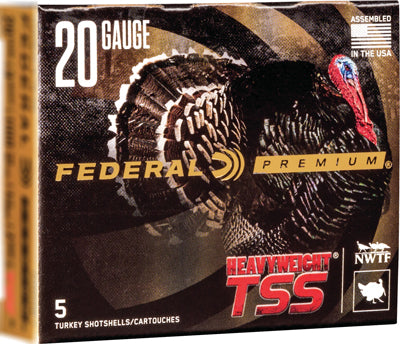 Federal Heavyweight Tss 20ga - 5rd 10bx-cs 3" 1 1-2oz #9