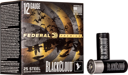 Federal Black Cloud 12ga 2.75 - 1500fps 1-1/8oz 2 25rd 10bx/cs