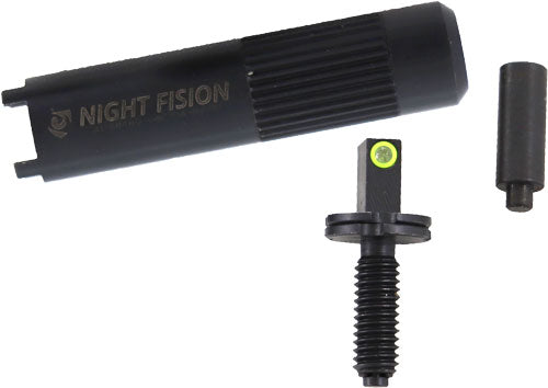 Night Fision Ar-15-10 Tritium - Adjustable Post Yellow Dot Sg